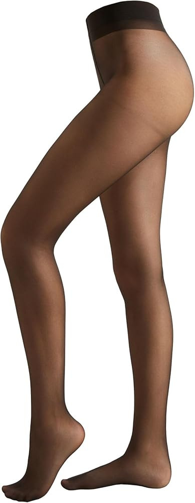 CALZEDONIA Woman's Sheer Control Top Sculpt 30 Denier Tights | Amazon (US)