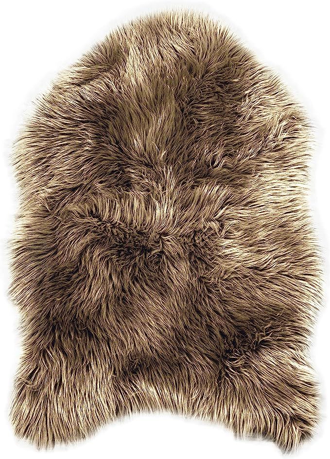 Teppich Wölkchen Faux Fur Rug | Sheep Skin Throw Rug | Washable Fluffy Area Rug, Fuzzy Shag Rug ... | Amazon (US)