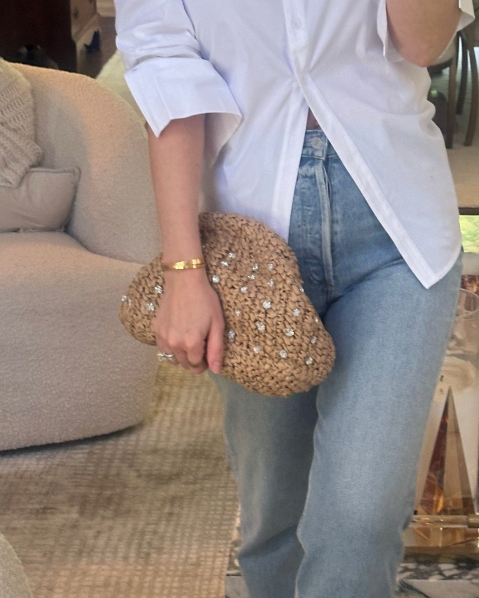 Obsessed with this little $25 bag- it’s a near perfect dupe for the much pricier designer version 😉