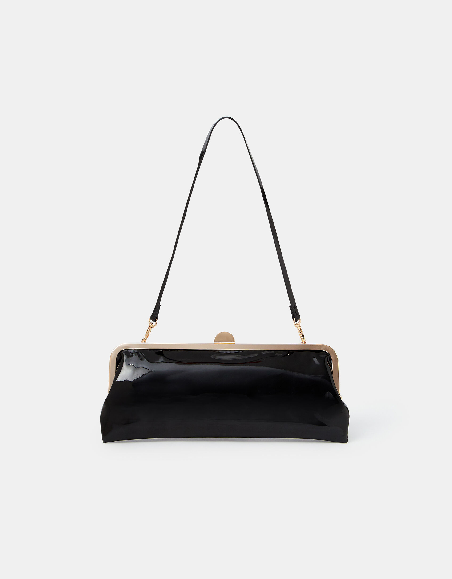 Clip Frame Clutch Bag Black | Accessorize (Global)