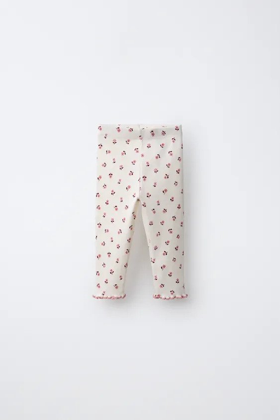 FLORAL PRINT LEGGINGS | Zara US
