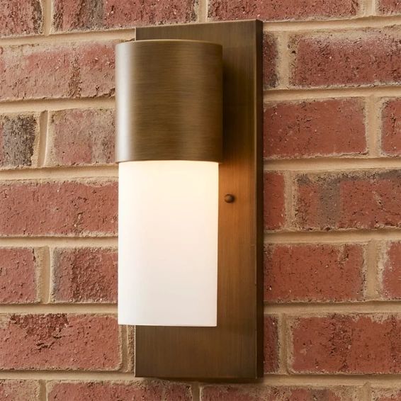 Wright Cylinder Outdoor Wall Light | Shades of Light