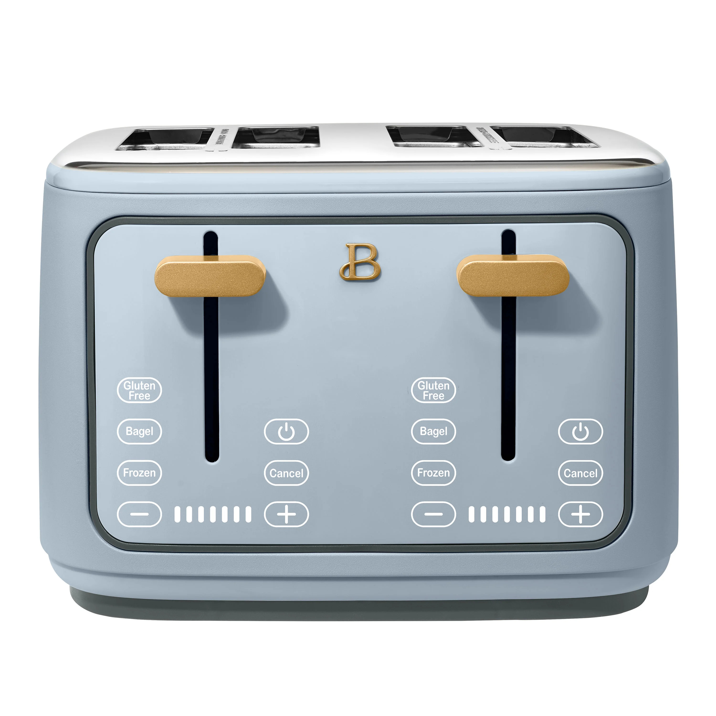 Beautiful 4-Slice Toaster with Touch-Activated Display, Cornflower Blue by Drew Barrymore - Walma... | Walmart (US)