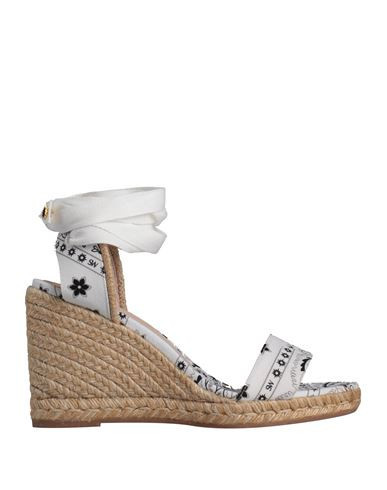 Stuart Weitzman Woman Espadrilles White Size 9.5 Textile fibers | YOOX (US)