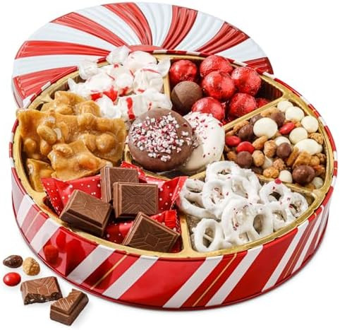 BONNIE AND POP Christmas Gift Basket - Holiday Gifts Prime Delivery - Chocolate & Nut Gift Box, A... | Amazon (US)