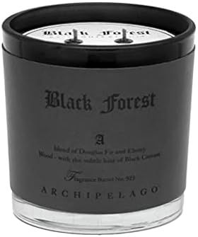 Archipelago Botanicals Black Forest Letter Press Candle. Sweet, Dark Scent of Ebony Woods, Dougla... | Amazon (US)