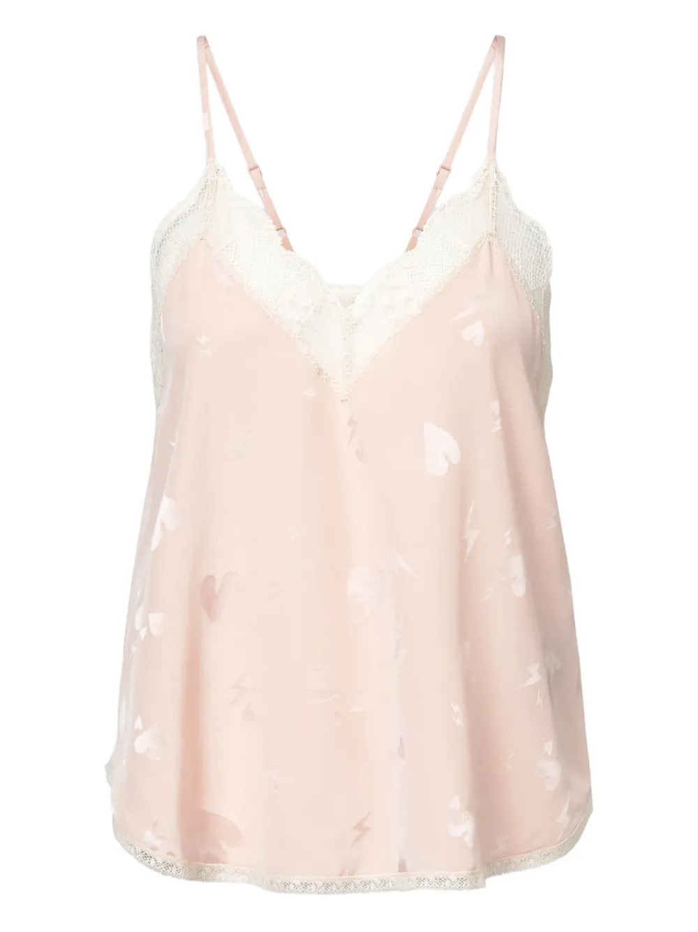 Zadig&Voltaire silk top - Pink | Farfetch Global