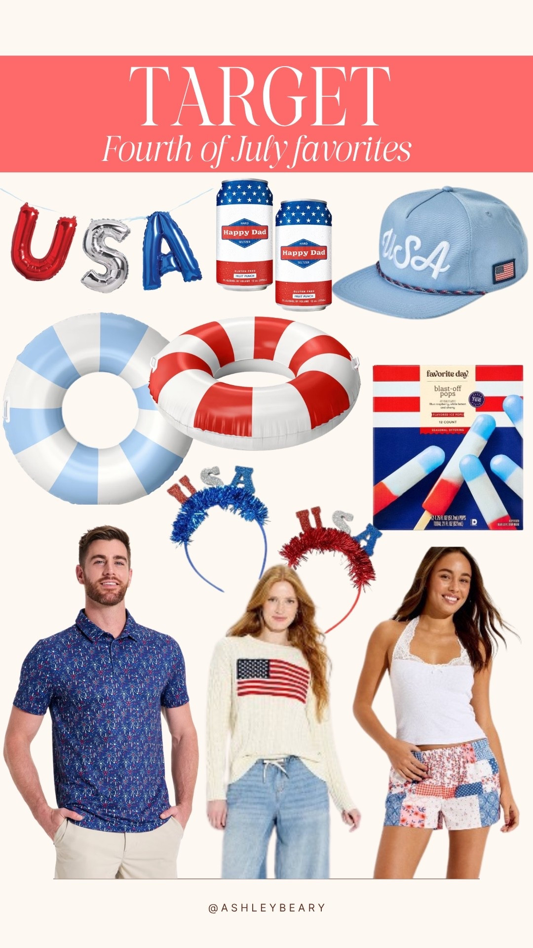 Target Fourth of July favorites! 

Red white and blue
America 
Summer outfit 
Pool party

#LTKSeasonal #LTKHome #LTKootd