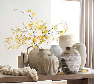 Artisan Handcrafted Terracotta Vases | Pottery Barn (US)