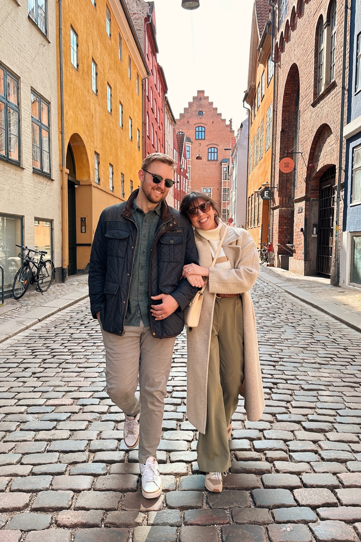 Olive trousers back in stock 