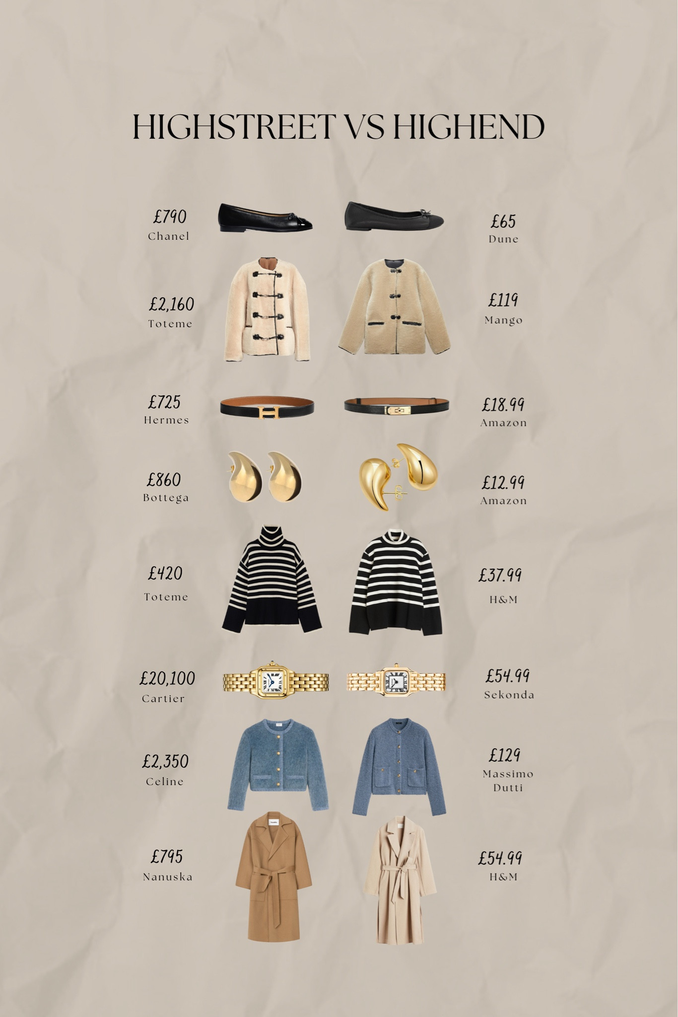 High Street VS High end look 🖤

#LTKGiftGuide #LTKstyletip #LTKHolidaySale