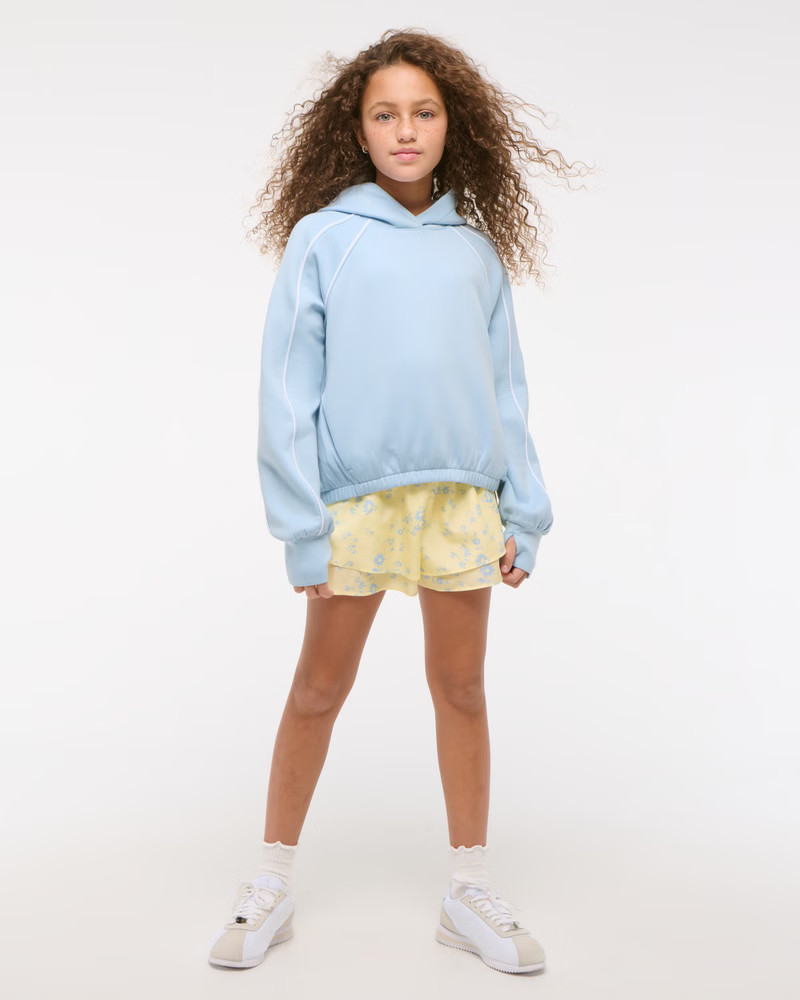 ypb ruffle shorts | Abercrombie & Fitch (US)