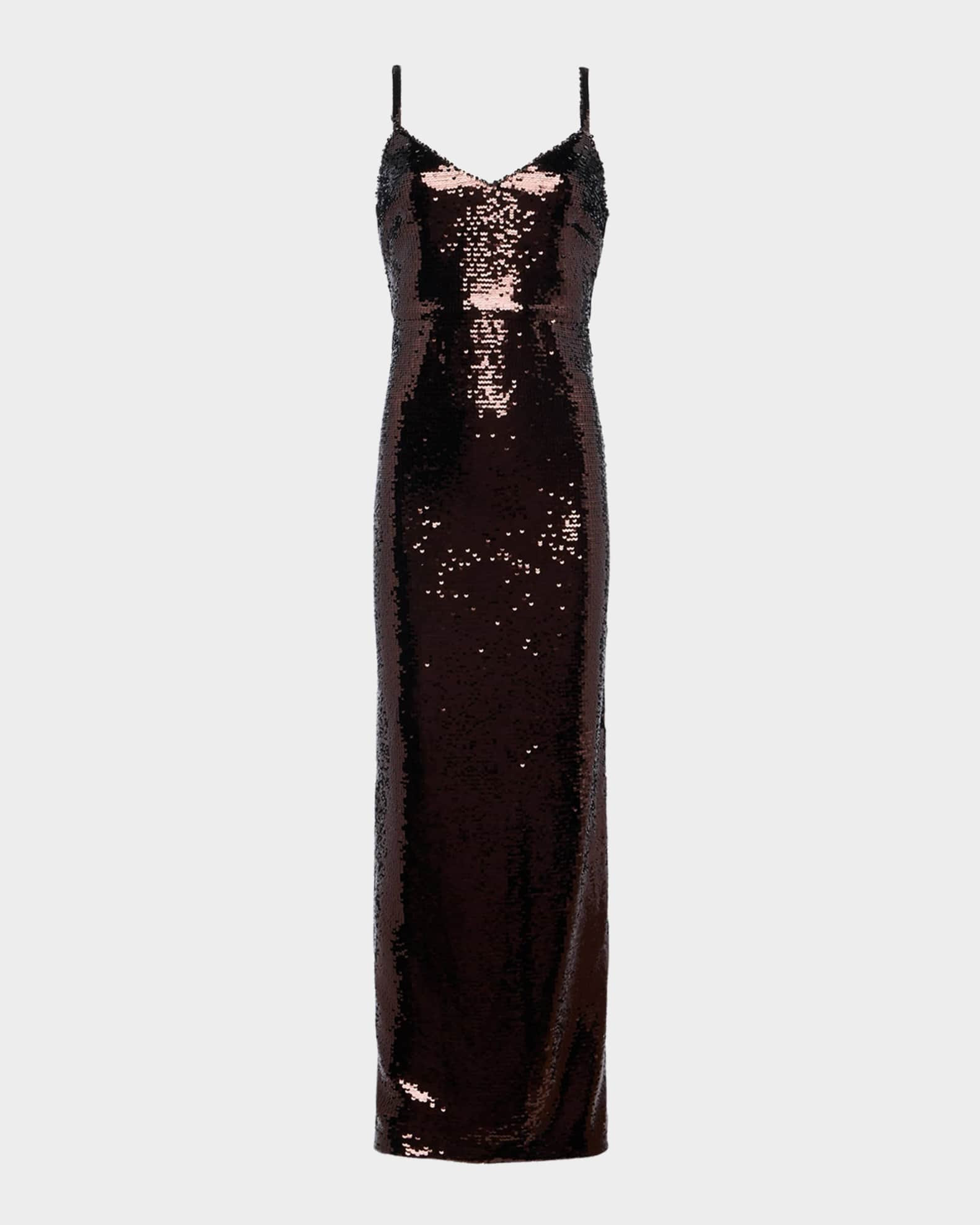 Karma Sequined Maxi Dress | Neiman Marcus