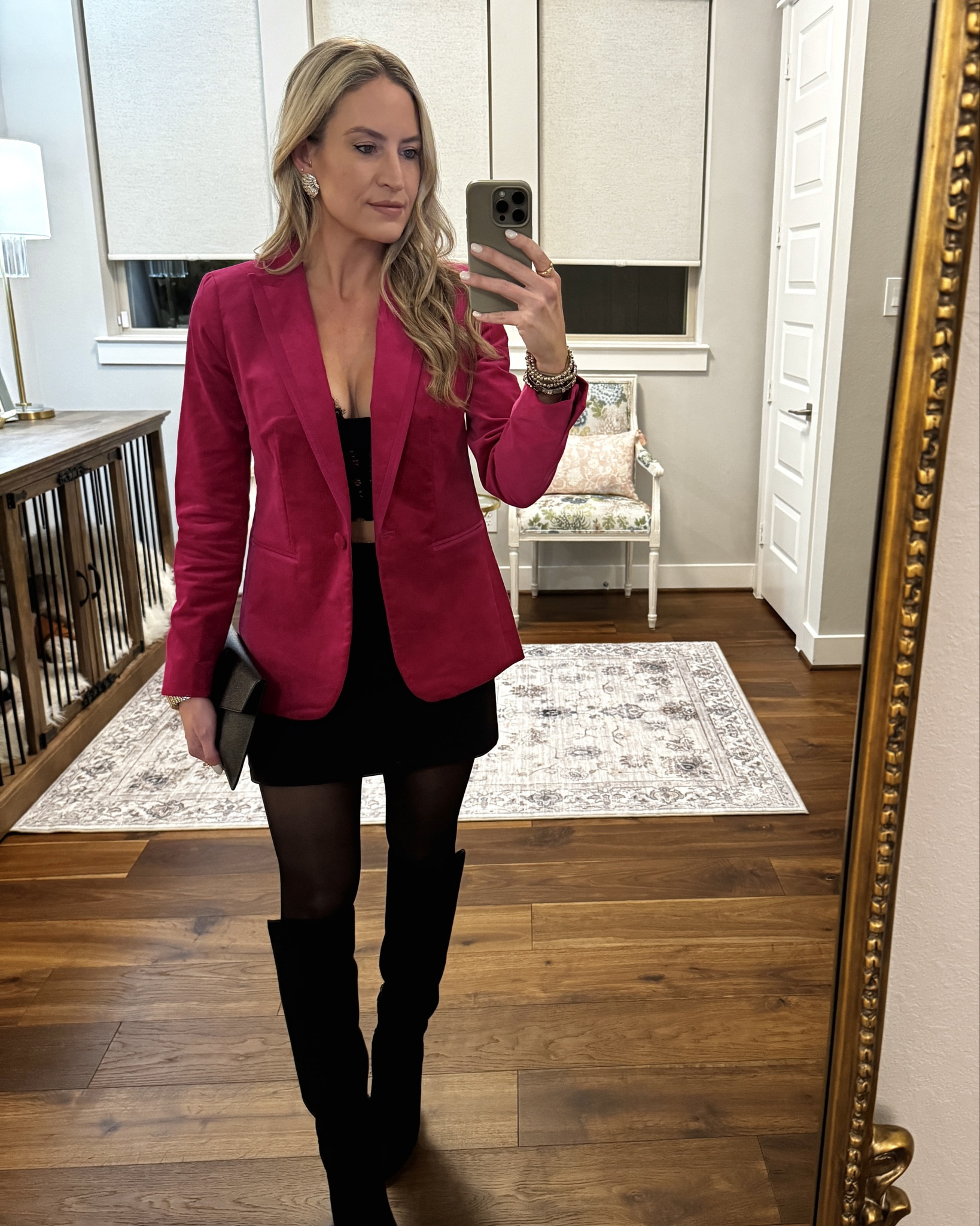 ✨ On Sale ✨

This blazer is now limited in petite sizes but on major sale. They also have other pink blazers I linked that are perfect for spring. 

#everypiecefits

Date night outfit 
Dinner outfit 
Valentine’s Day 
Spring outfit 
Blazer
Boots
Booties
Tall boot
Knee high boots 

#LTKSeasonal #LTKParties #LTKSaleAlert