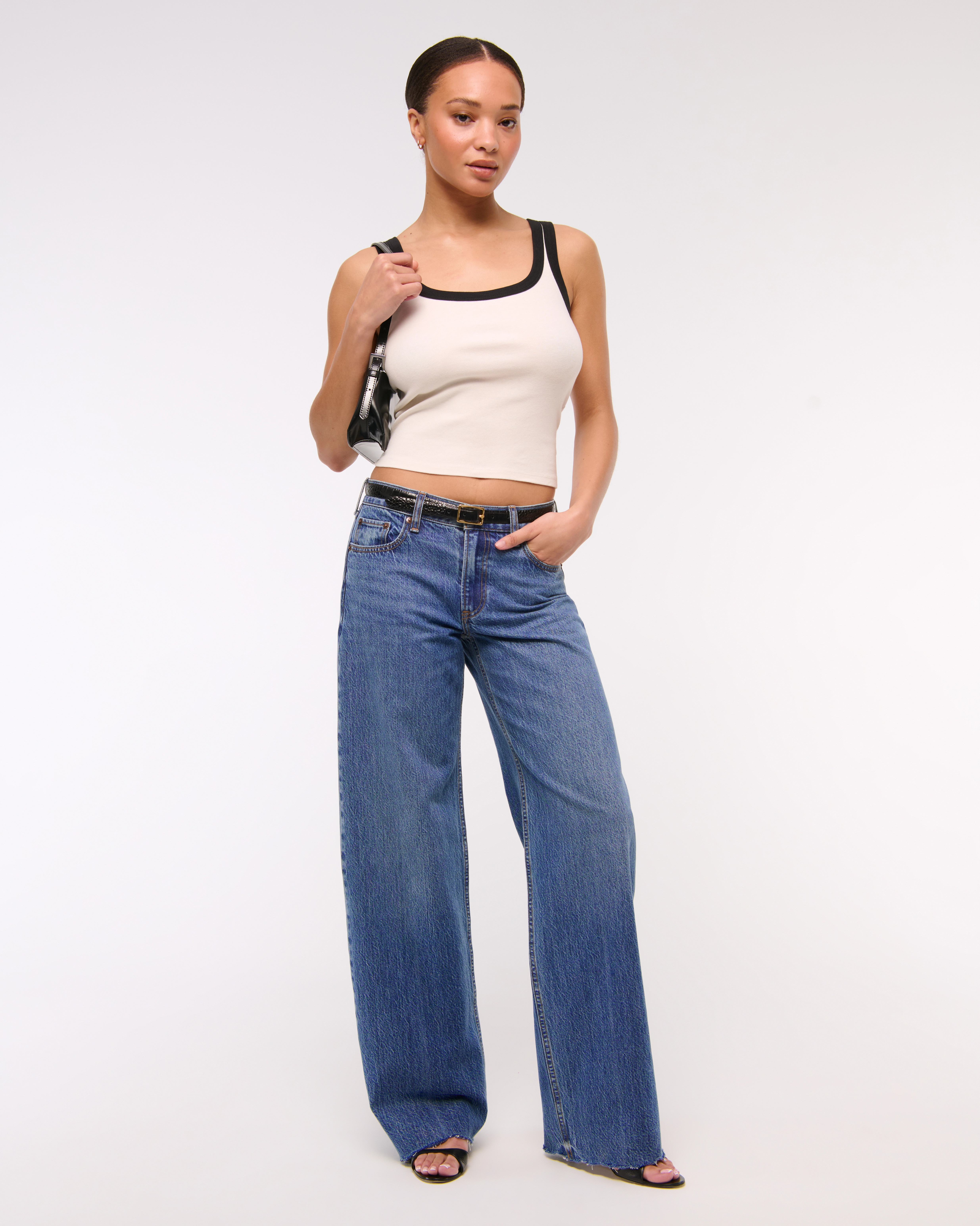 Low Rise Ultra Loose Jean | Abercrombie & Fitch (US)