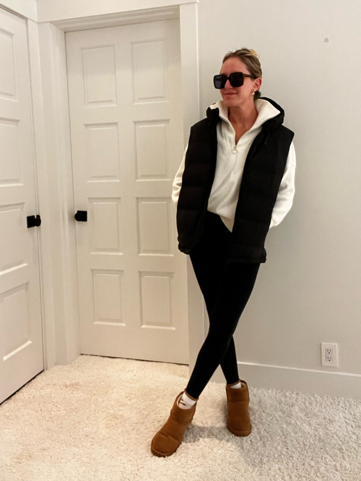 The hype is real!! This sweater is super soft, oversized, and comes in every color!! Plus it's 40% off rn!! And my fav UGG dupes are only $60!! Happy shopping!! 🖤

#LTKstyletip #LTKfit #LTKSeasonal