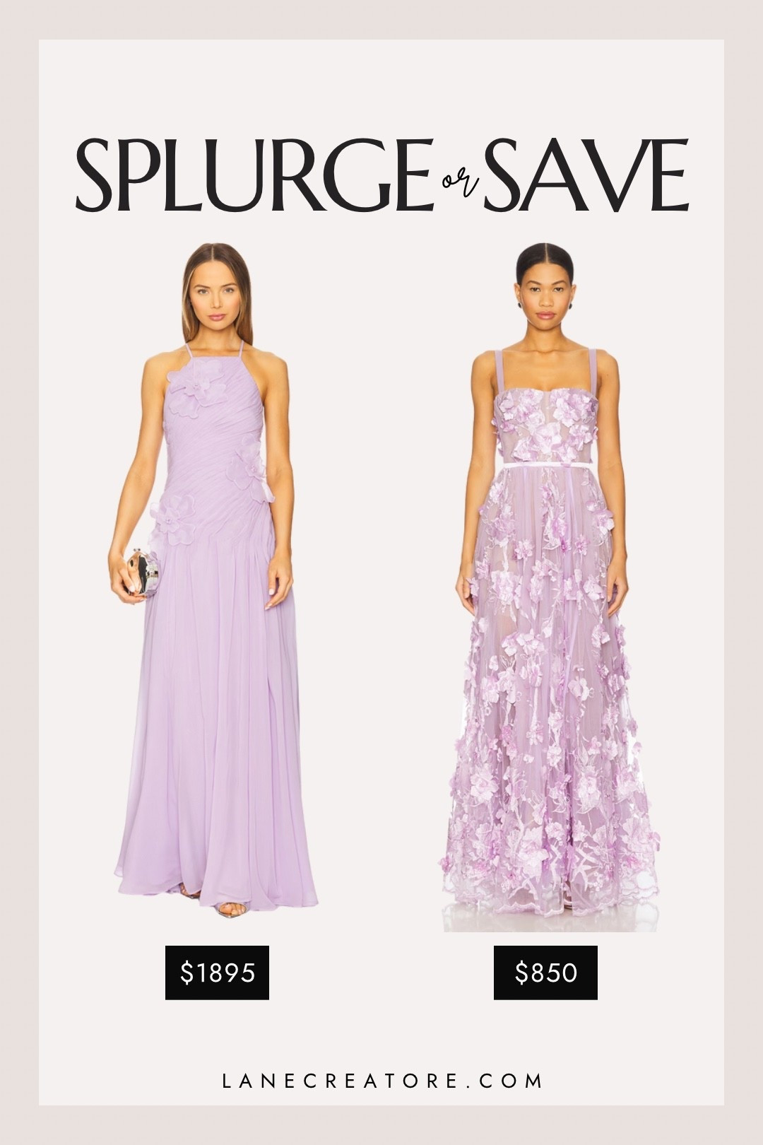 LEO LIN Dress Dupe…Splurge or Save?✨
.
.
.
Tags: leo lin dress dupe. leo lin amya gown dupe. leo lin inspired dress. leo lin dupes. leo lin knockoff dress. designer dress dupe. affordable leo lin dress. lilac petal gown dupe. lavender wedding guest dress. pastel formal gown. leo lin purple dress dupe. purple bridesmaid dress dupe. lilac bridesmaid dress. floral appliqué gown dupe. lavender evening gown. romantic lilac formal dress. spring wedding guest dress. 3D floral dress dupe. ethereal maxi dress. leo lin evening gown dupe.

#LTKWedding #LTKStyleTip