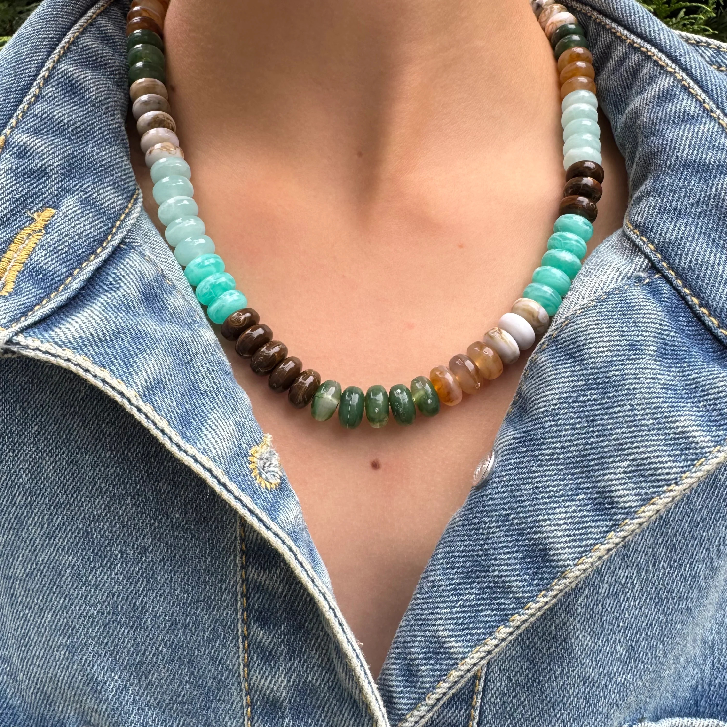 Sea and Stone Necklace | Erin McDermott Jewelry