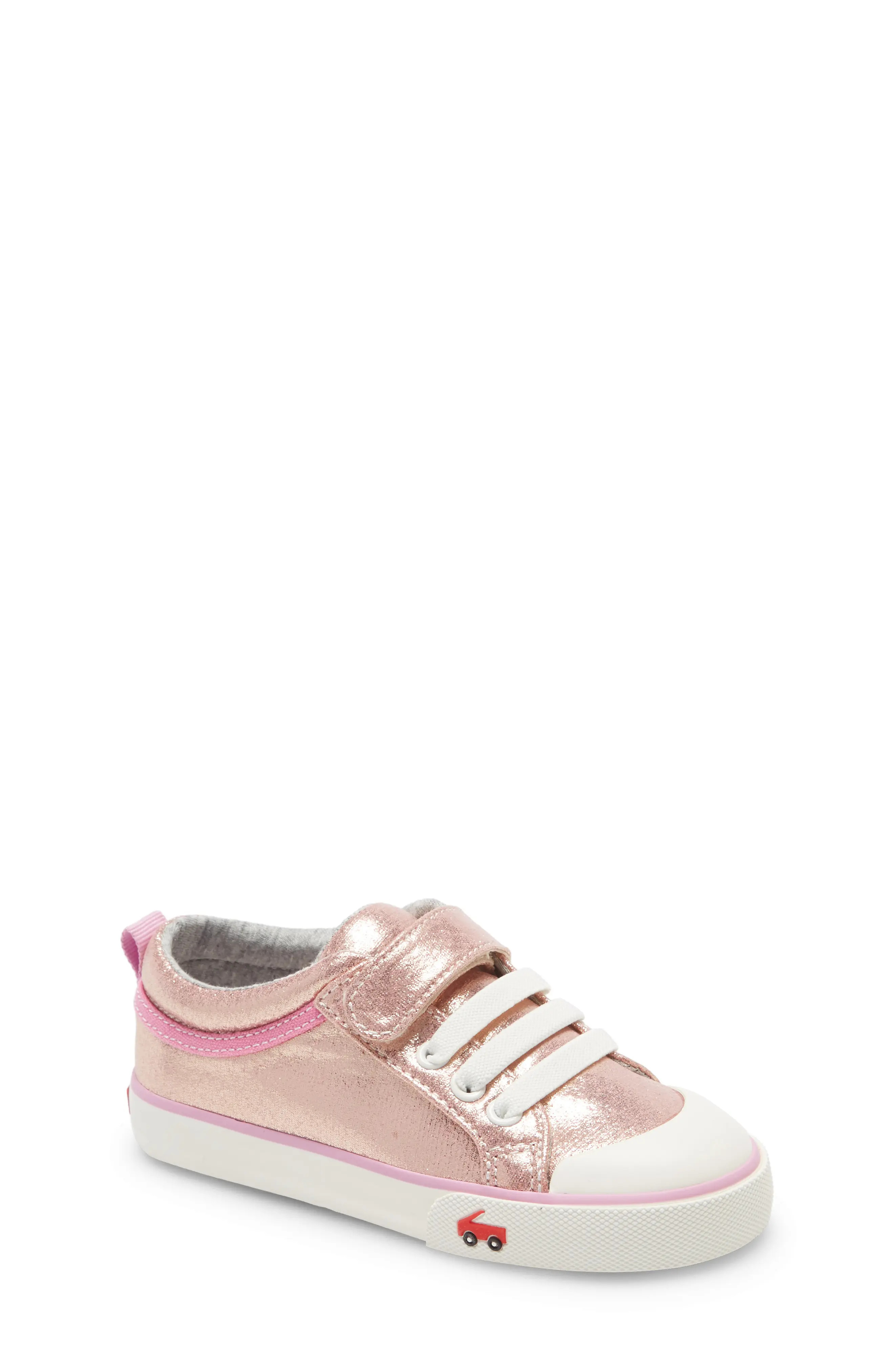 See Kai Run Kristin Sneaker in Rose Shimmer at Nordstrom, Size 8 M | Nordstrom