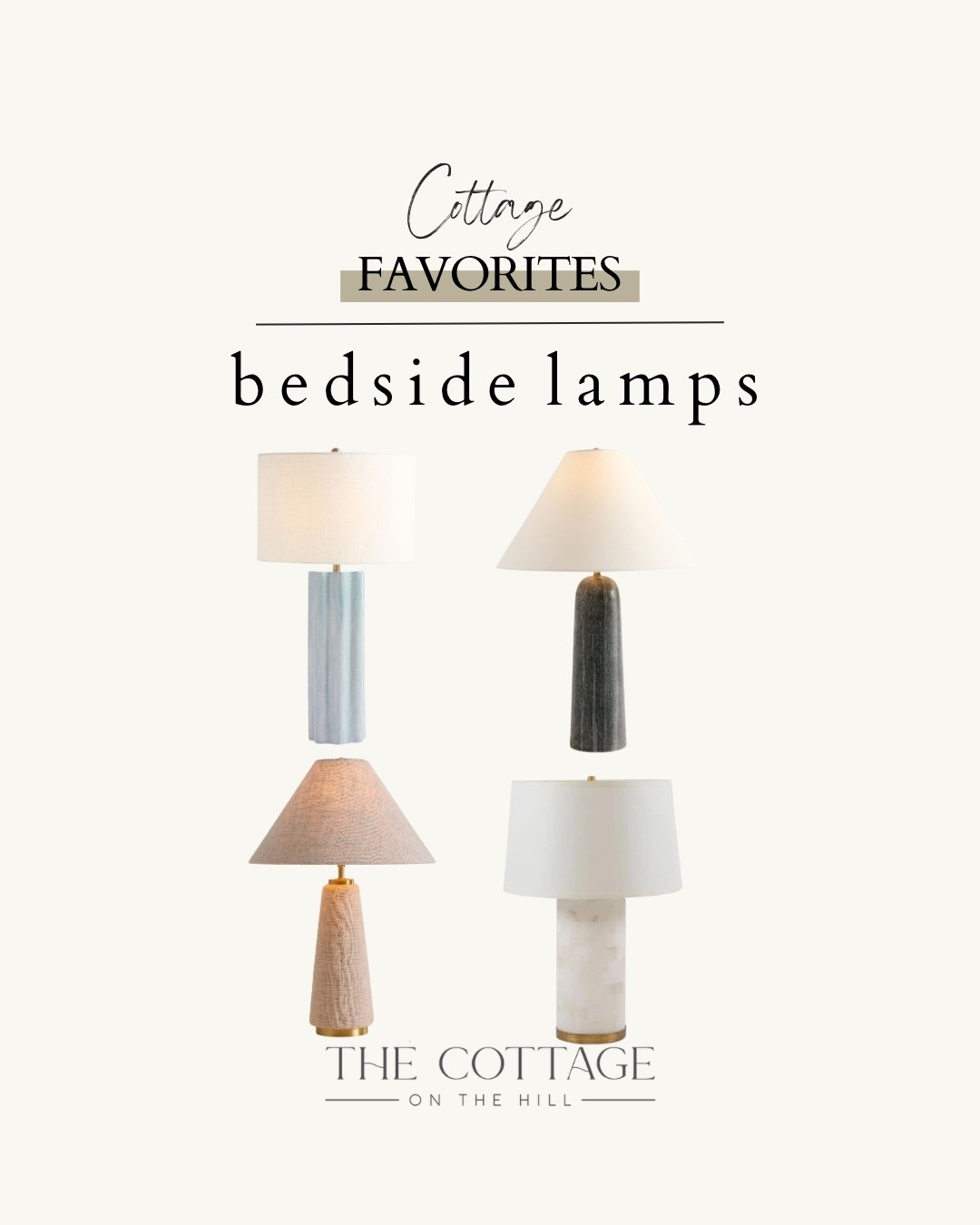 Here are some of my favorite bedside lamps 

#LTKHome