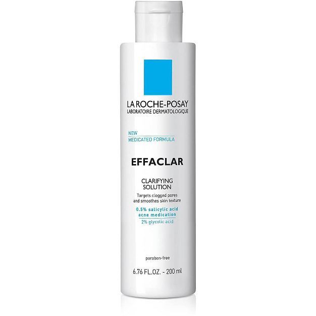 La Roche Posay Effaclar Face Salicylic Acid Toner Clarifying Solution with Medicated Formula - 6.... | Target