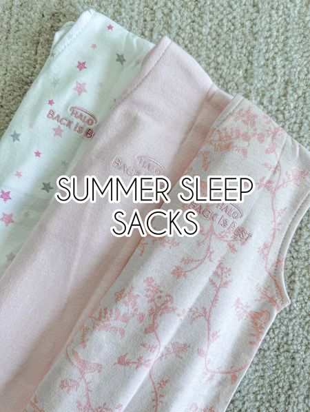  #ad Now that’s it’s warmer out, I needed new lightweight sleep sacks for Ella! These @halosleep ones are perfect! They’re 100% cotton and have the cutest prints. #halosleep 

#LTKBaby