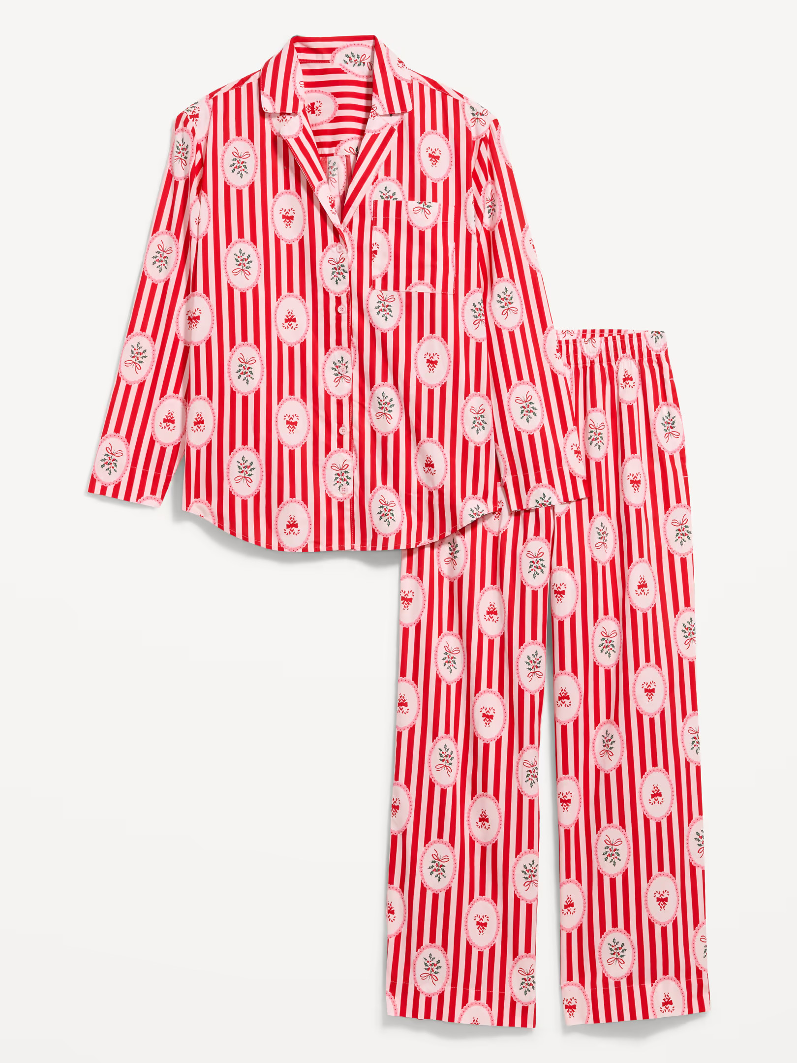 Poplin Pajama Pant Set | Old Navy (US)