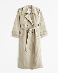 Full-Length Trench Coat | Abercrombie & Fitch (US)