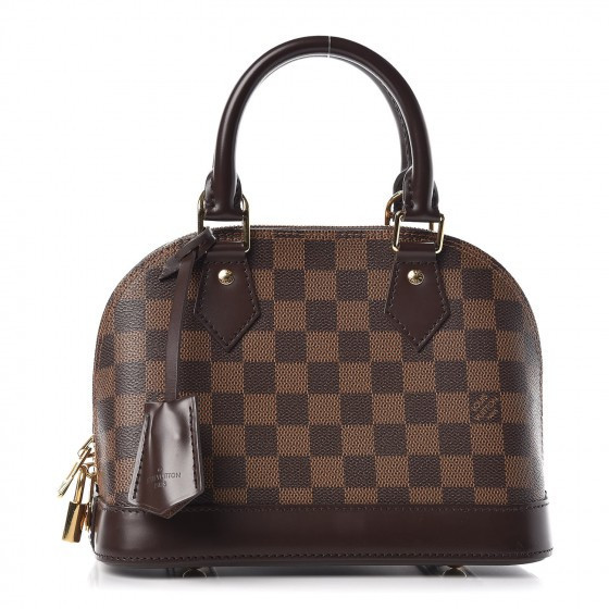 LOUIS VUITTON Damier Ebene Alma BB | Fashionphile