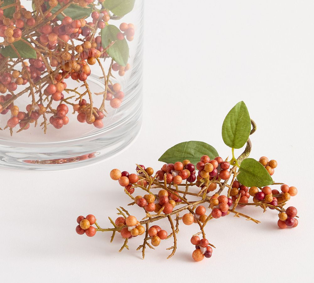 Cluster Berry Branch Vase Filler | Pottery Barn (US)
