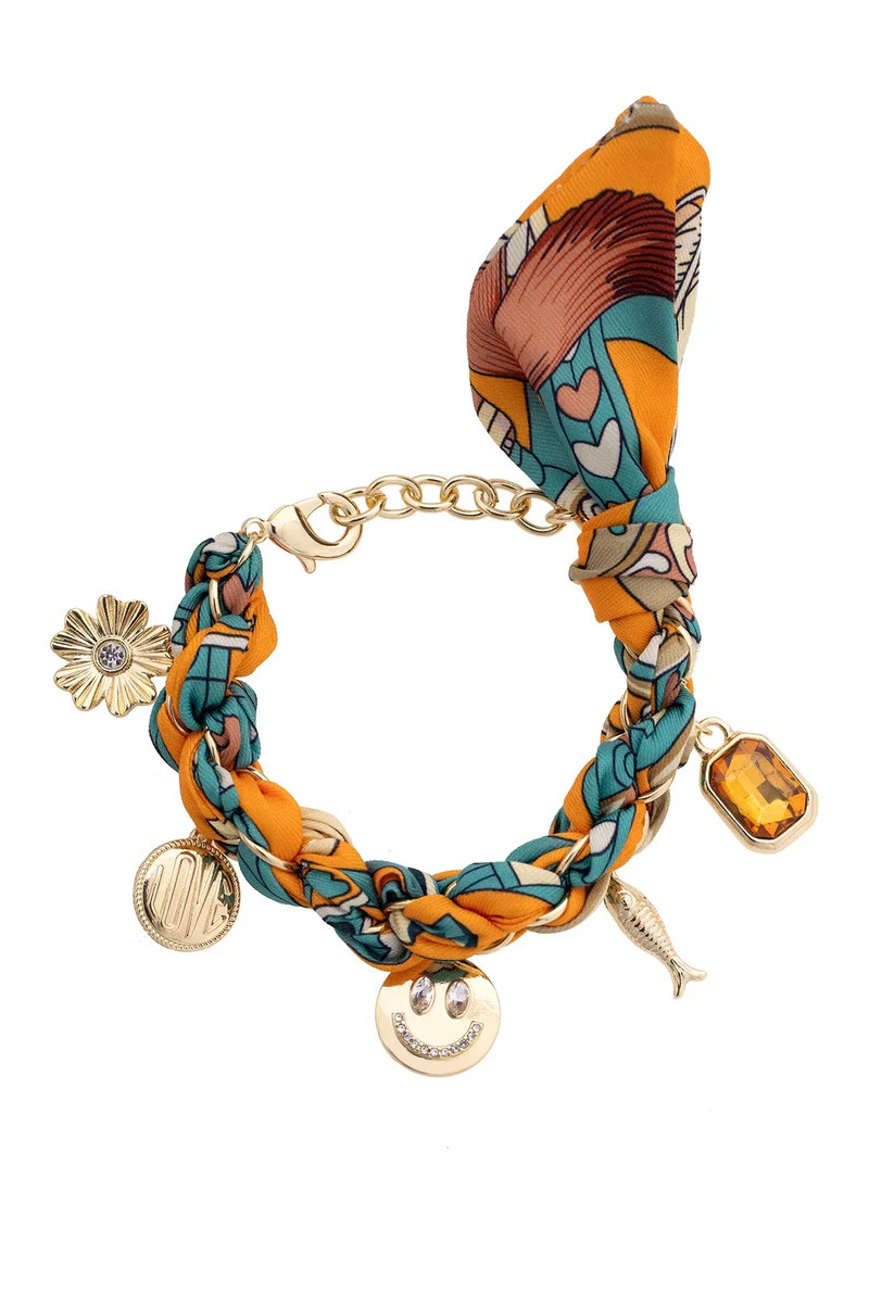 Colette Scarf Charm Bracelet | CANVAS