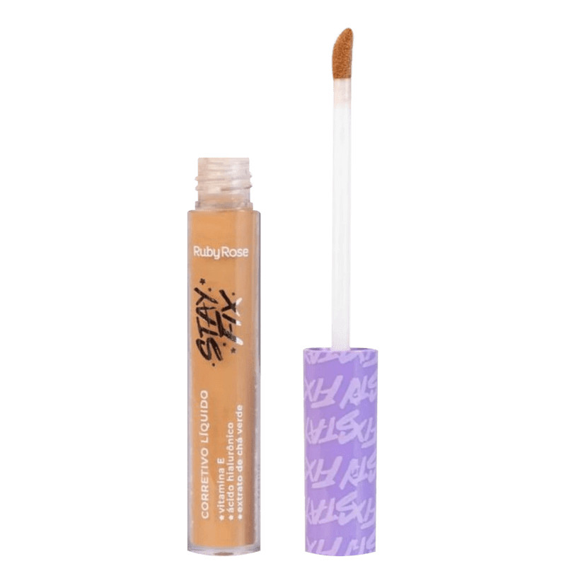 Ruby Rose Stay Fix ME100
        
            
                 - Corretivo Líquido 3,9ml | Beleza Na Web (BR)