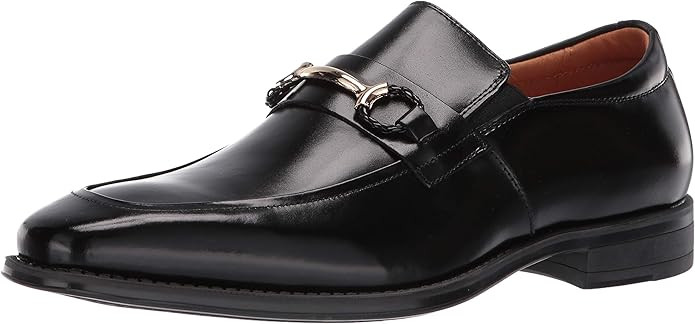 STACY ADAMS Men's Pierce Moe-Toe Slip-on Penny Loafer | Amazon (US)
