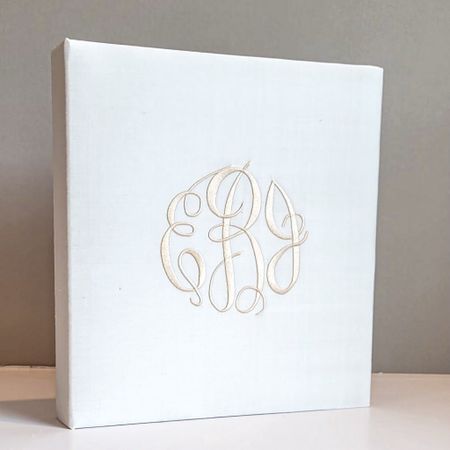 For the recently engaged bride to be. Memory book, showers, guest book, personal, monogrammed, gift.



#LTKwedding #LTKGiftGuide #LTKbaby