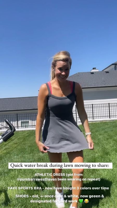 Active dress I got on sale and wearing on repeat! 
