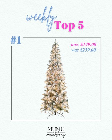 This tree is pre-lit and has artificial snows so you'll only need a few ornaments to be added. Grab it while it's on sale! 

#HolidayDecor #HolidayRefresh #FlockedTrees #WalmartFaves

#LTKSeasonal #LTKHoliday #LTKhome