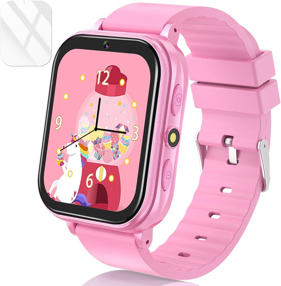 Hepoasky Kids Smart Watches Girls Educational Toys Gifts with Audiobook Learn Card Puzzle Games, ... | Amazon (US)