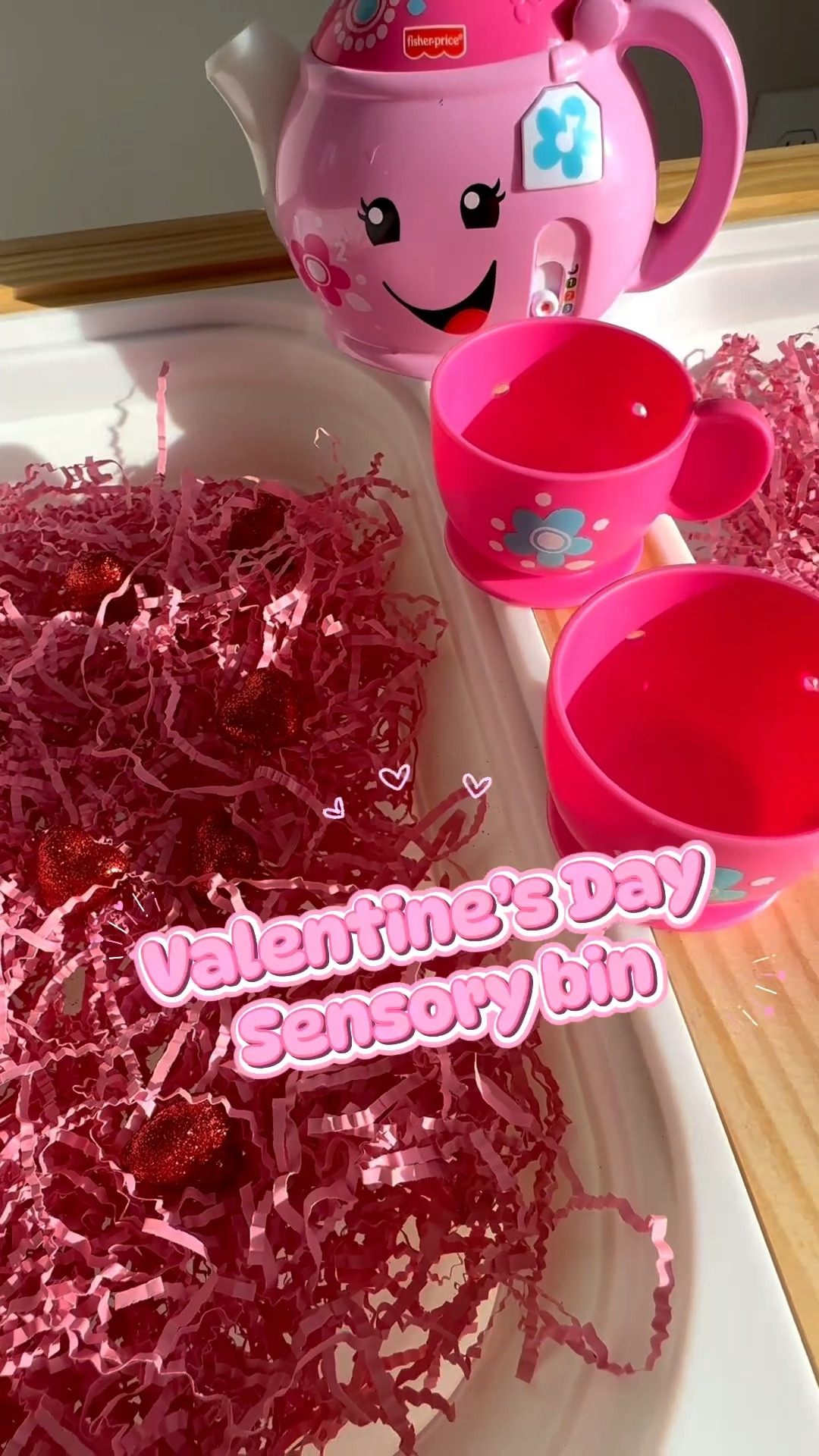 Valentine’s Day sensory bin 💗🤍❤️

#LTKKids #LTKValentine