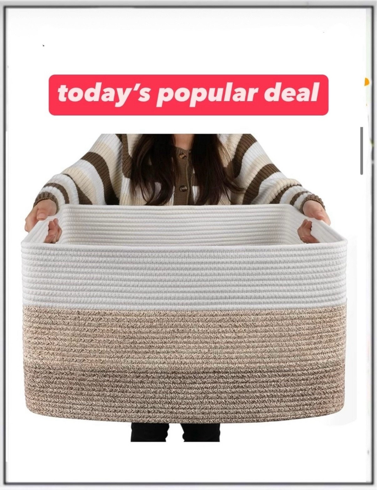 Deal alert #storagebasket