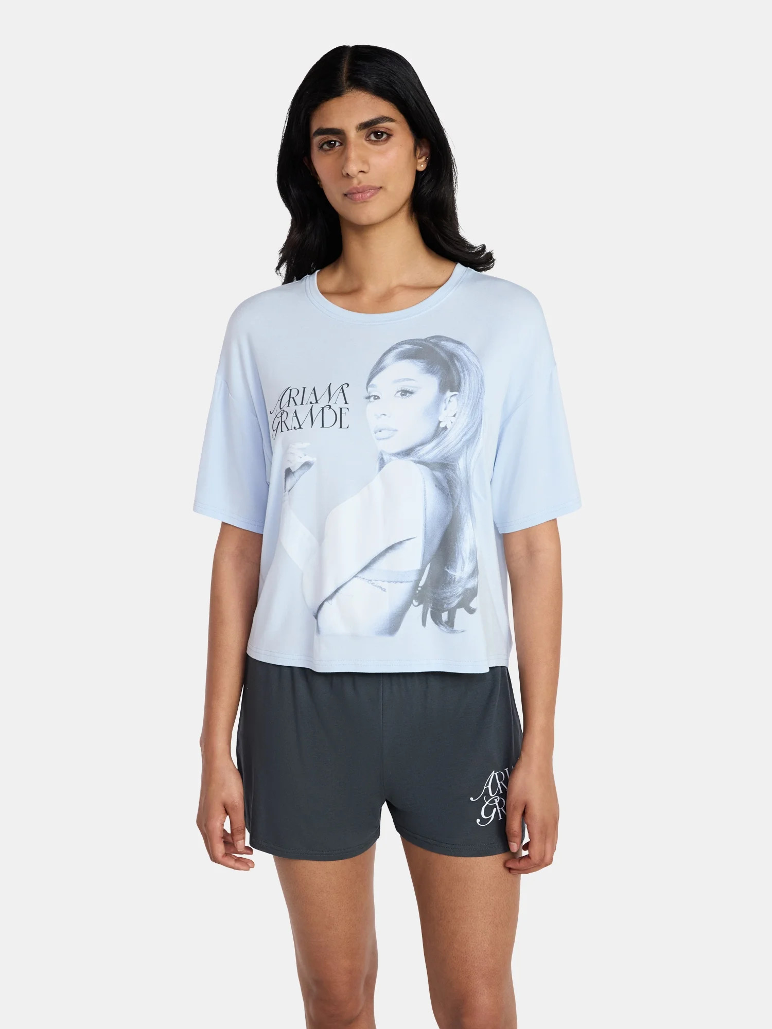 Ariana Grande Women's Pajama Set, 2-Piece, Sizes XS-3X | Walmart (US)
