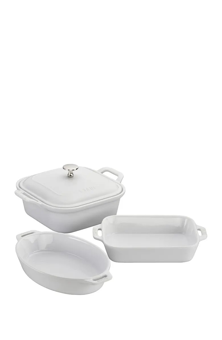 4-Piece Enameled Ceramic Baking Dish Set | Nordstrom