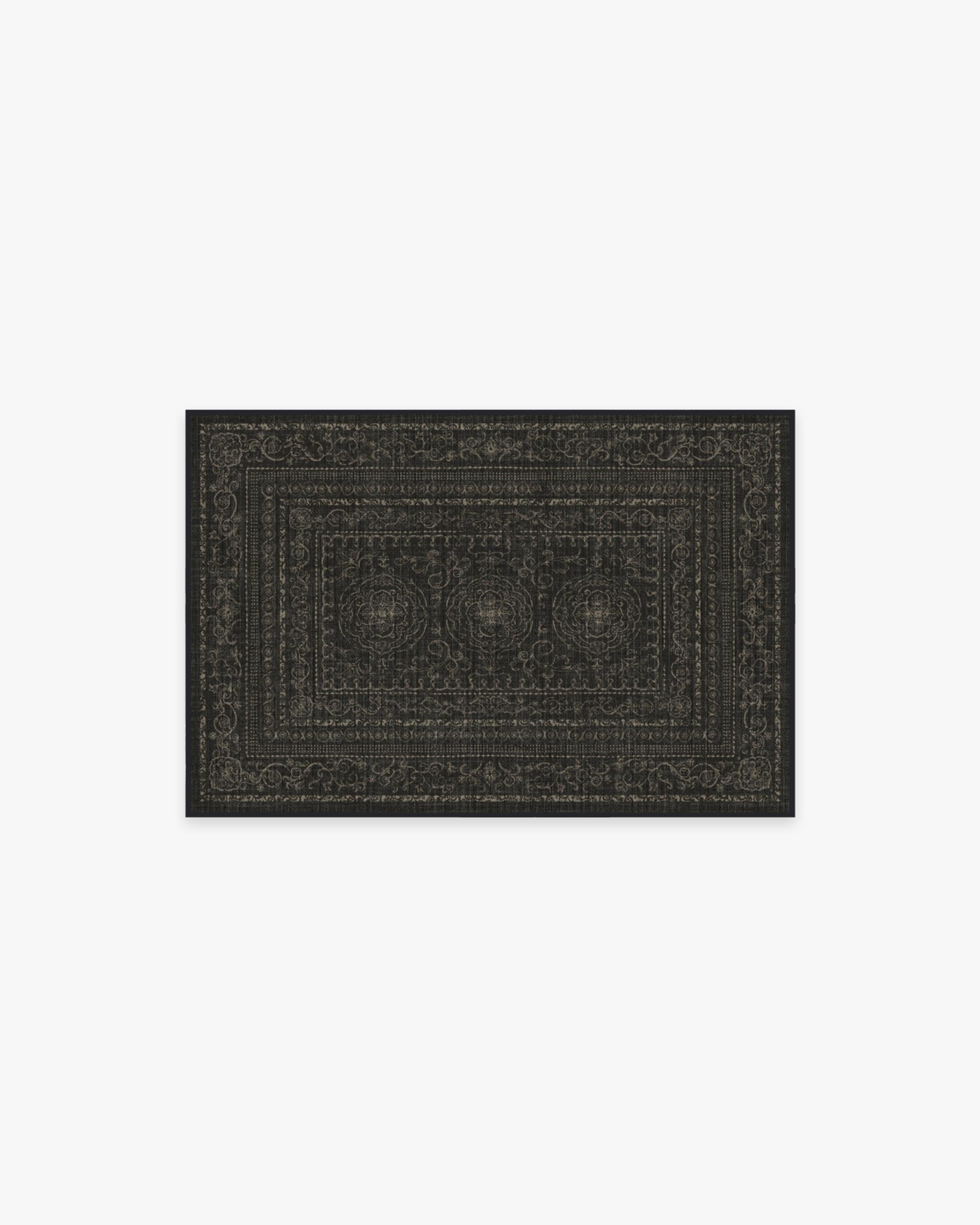 Gisele Soft Black Rug | Ruggable