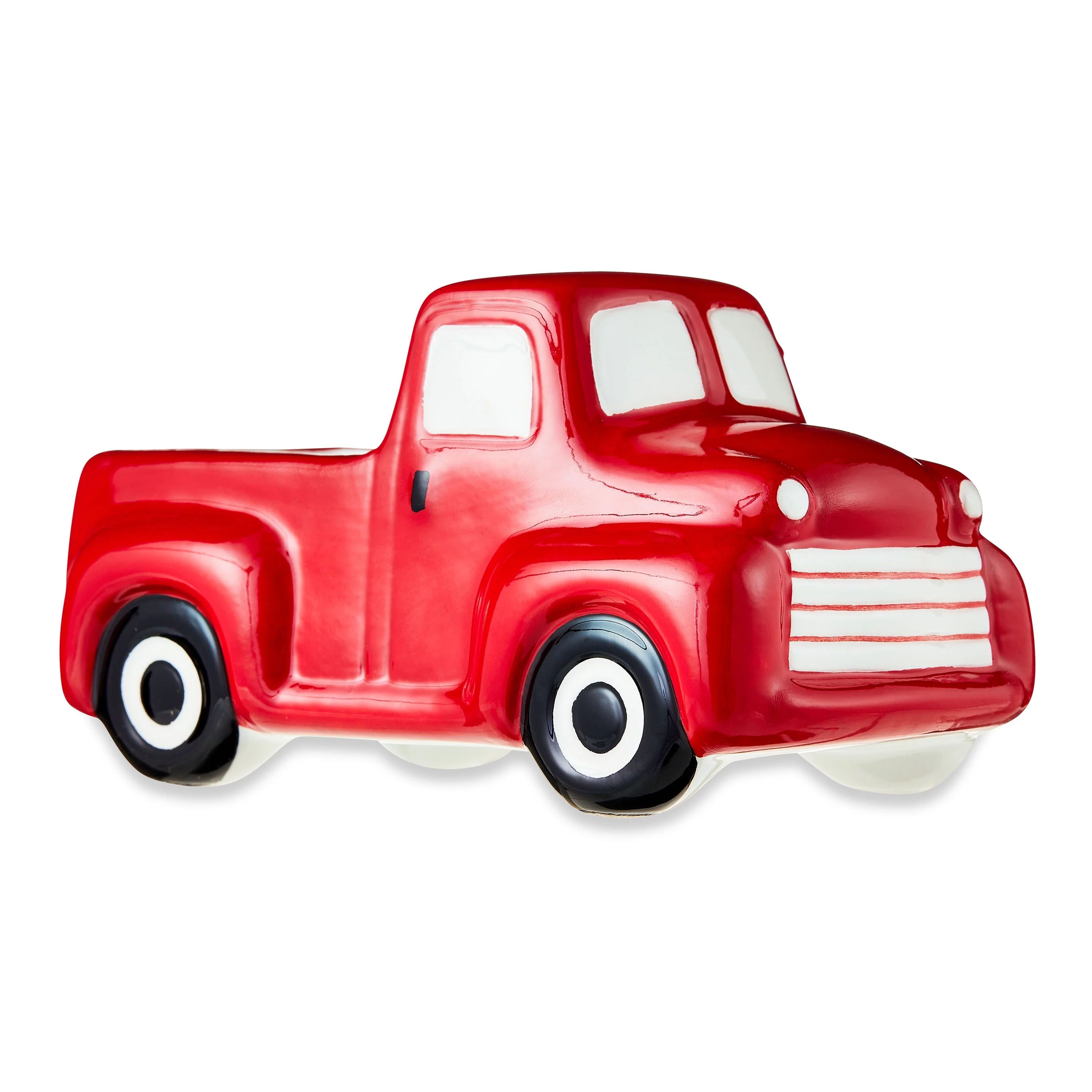 Ceramic Red Truck Décor 3 in x 6 in, by Holiday Time | Walmart (US)