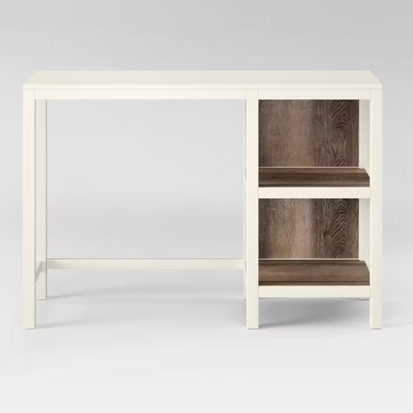 Hadley Wood Writing Desk with Storage Shell - Threshold™ | Target