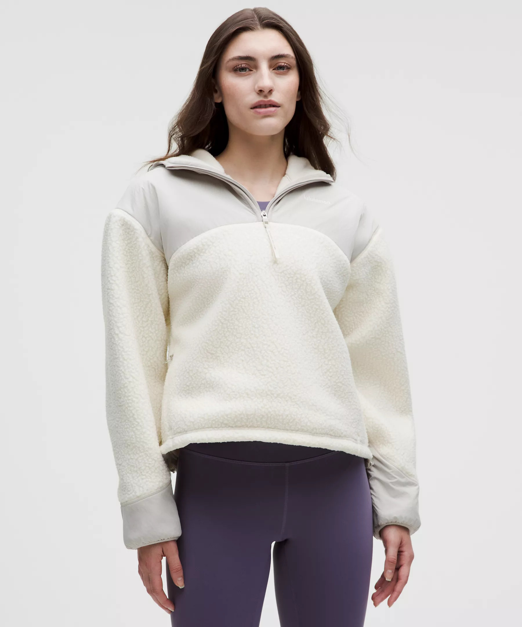 High-Pile Fleece Hooded Half Zip | Lululemon (US)