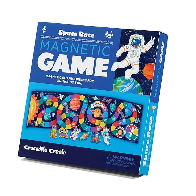 Crocodile Creek Magnetic Game Space Race | Amazon (US)