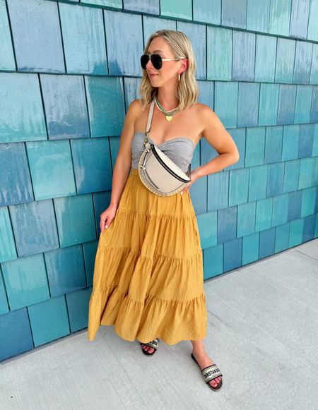 Linking similar skirts 🩷 Bag color: Taupe
Size small in the top!

Summer fashion, maxi skirts, vacation outfits 

#LTKSummerSales #LTKStyleTip #LTKSeasonal