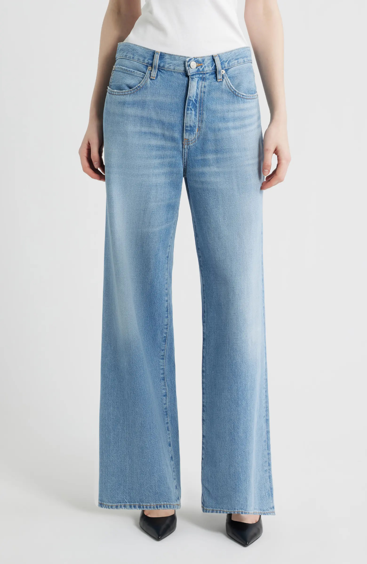 The Off Duty Stroll Wide Leg Jeans | Nordstrom