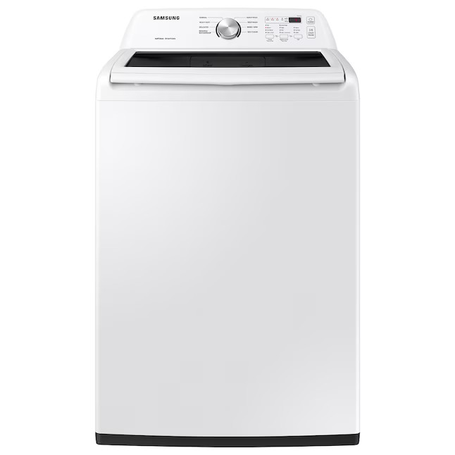 Samsung 4.5-cu ft Impeller Top-Load Washer (White) | Lowe's