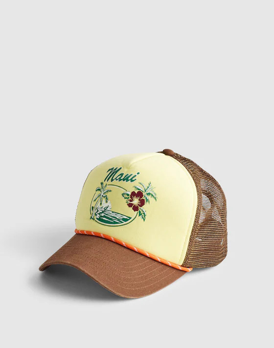 Graphic Trucker Hat | Madewell
